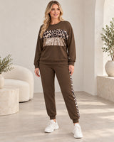 Women's Co-ord Set in Rust Brown - look-completo
