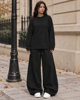 Women's Co-ord Set in Black - editorial