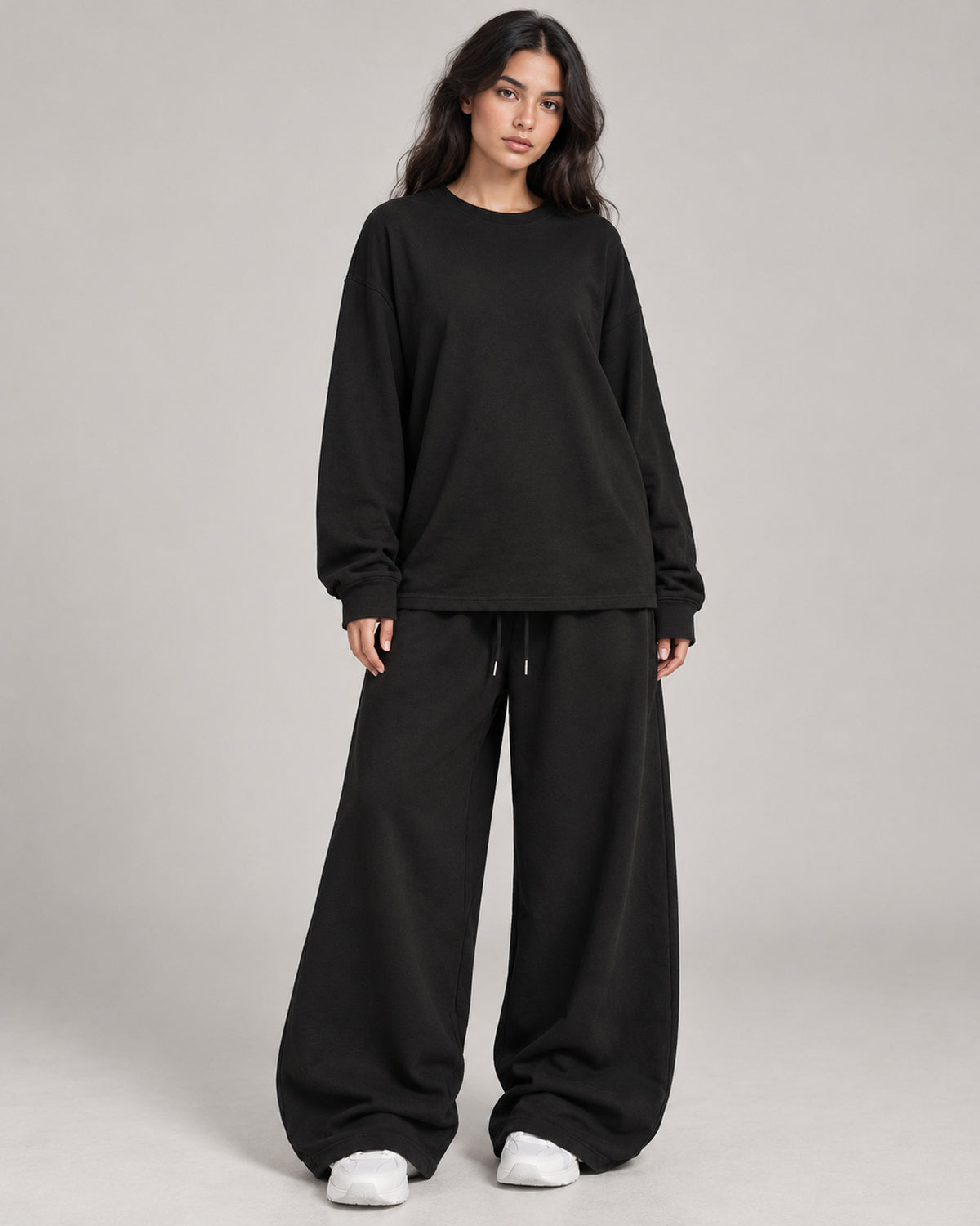 Women's Co-ord Set in Black - principal