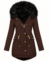 Women's Jacket in Coffee Brown - principal
