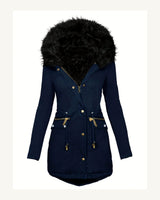 Women's Jacket in Navy Blue - original-tratada