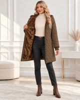 Women's Jacket in Rust Brown styled with neutral pieces
