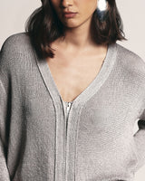 Women's Jacket in Grey - detalhe