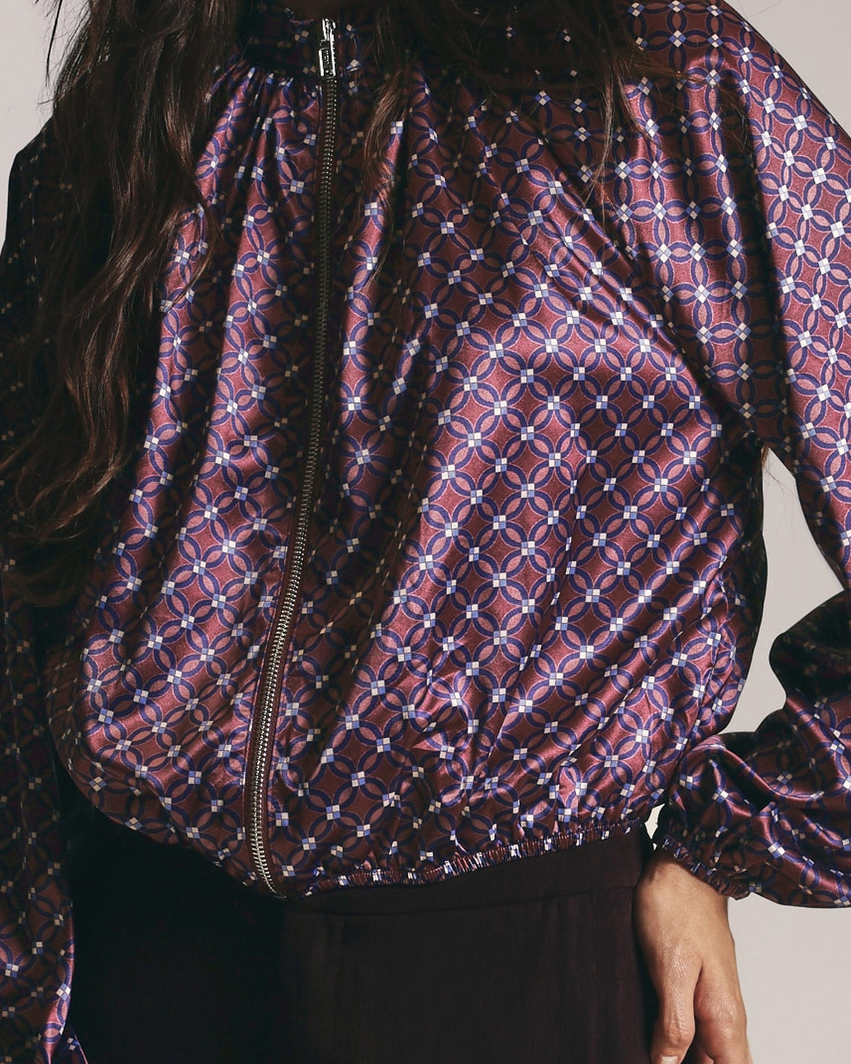 Women's Jacket in Multicolor - detalhe