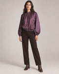 Women's Jacket in Multicolor on a neutral background