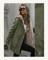 Women's Jacket in Army Green - original-tratada