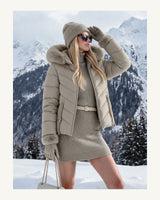 Women's Jacket in Apricot - original-tratada