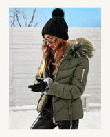 Women's Jacket in Army Green - original-tratada