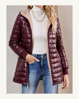 Women's Jacket in Red Violet - original-tratada