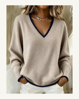 Women's Long Sleeve Jumper in Khaki 4 - original-tratada