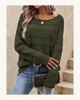 Women's Jumper in Army Green - original-tratada
