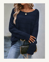 Women's Jumper in Navy Blue - original-tratada