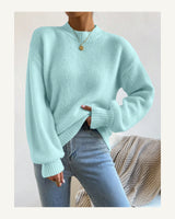 Women's Long Sleeve Jumper in Blue 2 - original-tratada