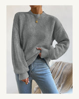 Women's Long Sleeve Jumper in Dark Grey - original-tratada