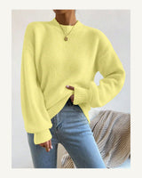 Women's Long Sleeve Jumper in Yellow - original-tratada