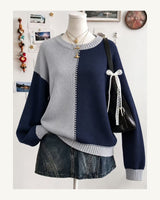 Women's Crew Neck Jumper in Multicolor 9 - original-tratada