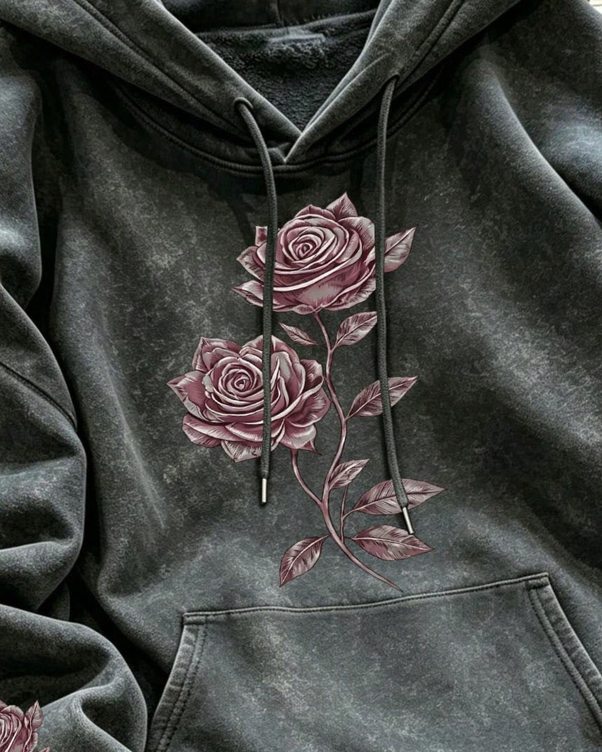 Women's Sweatshirt in Black - detalhe