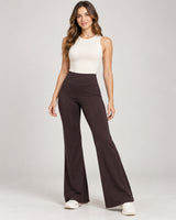 Women's Trousers in Brown on a neutral background