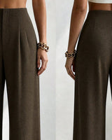 Women's Trousers in Brown - detalhe