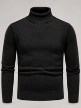 men s long sleeve high neck jumper 5a854f in Black