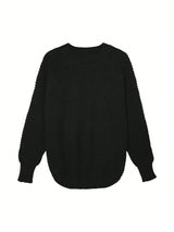 women s long sleeve jumper 2fc606 in Black
