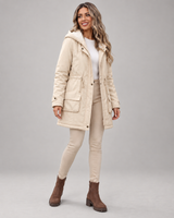 women s jacket aca902 in Apricot