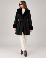 women s jacket 749a95 in Black