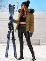 women s jacket c94751 in Olive Green