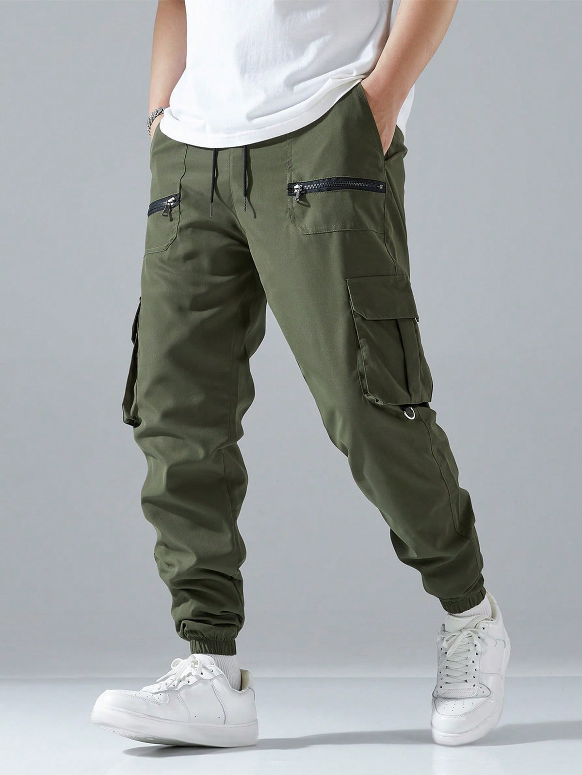 men s trousers 546c62 in Army Green
