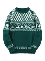 men s colourblock cable knit long sleeve crew neck jumper 3b0b46 in Dark Green