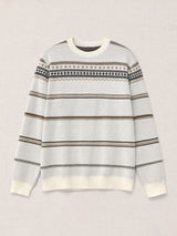 men s colourblock long sleeve crew neck jumper 7f4765 in Multicolor 2