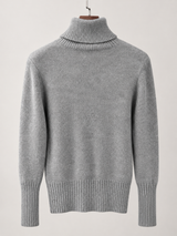 women s high neck jumper 25b013 1 in Grey 2