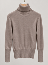 women s high neck jumper 25b013 2 in Dusty Pink